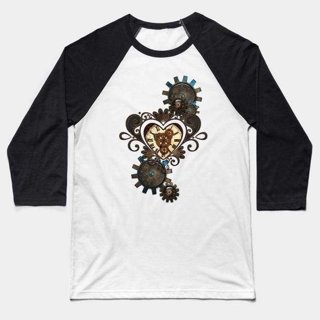 The heart of steampunk Baseball T-Shirt by Nicky2342